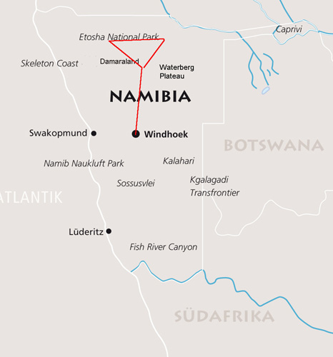 MAP-NA-Etosha Tour