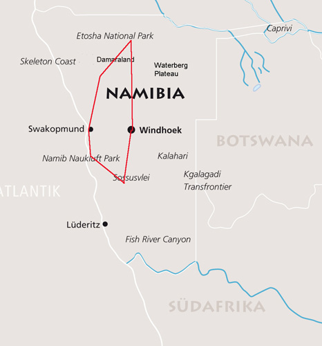 MAP-NA-Wings over Namibia + Land der Kontraste neu