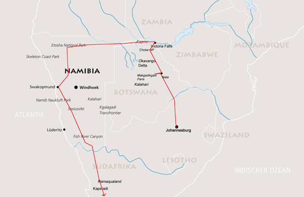 Map-KOMBI-Great Trek