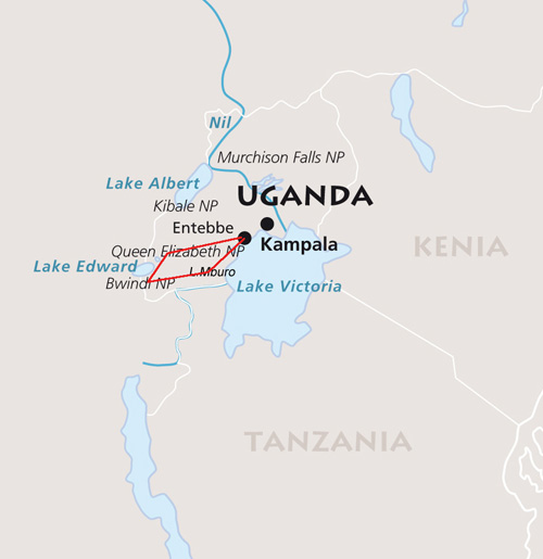 MAP-UG-Gorilla Safari